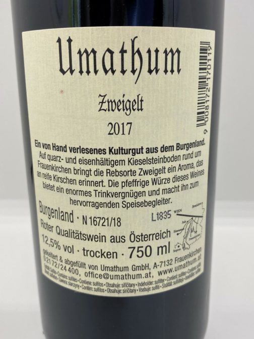 Umathum Zweigelt – Bild 2