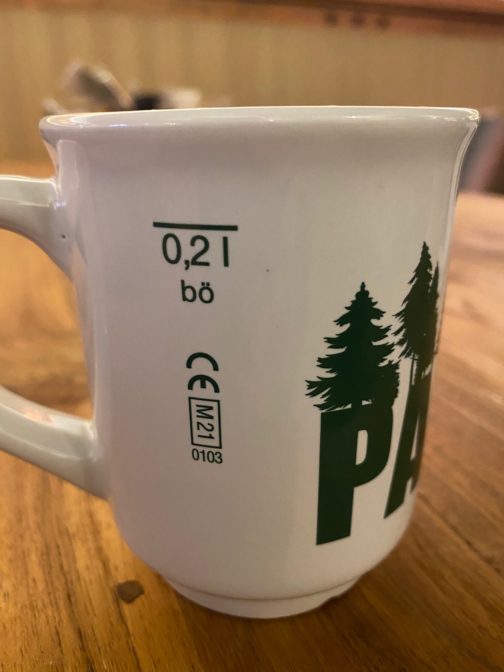 Park Café Sammeltasse Jahrgang 2021 – Bild 3