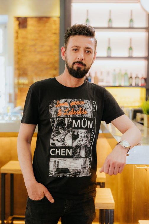 Shirt "Love,Peace&Leberkäs new Style" – Bild 2