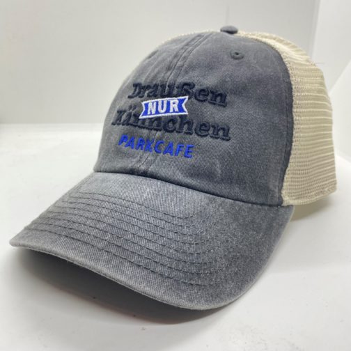 Retro Trucker Cap "Draußen Kännchen"