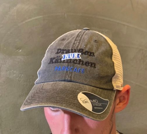 Retro Trucker Cap "Draußen Kännchen" – Bild 2